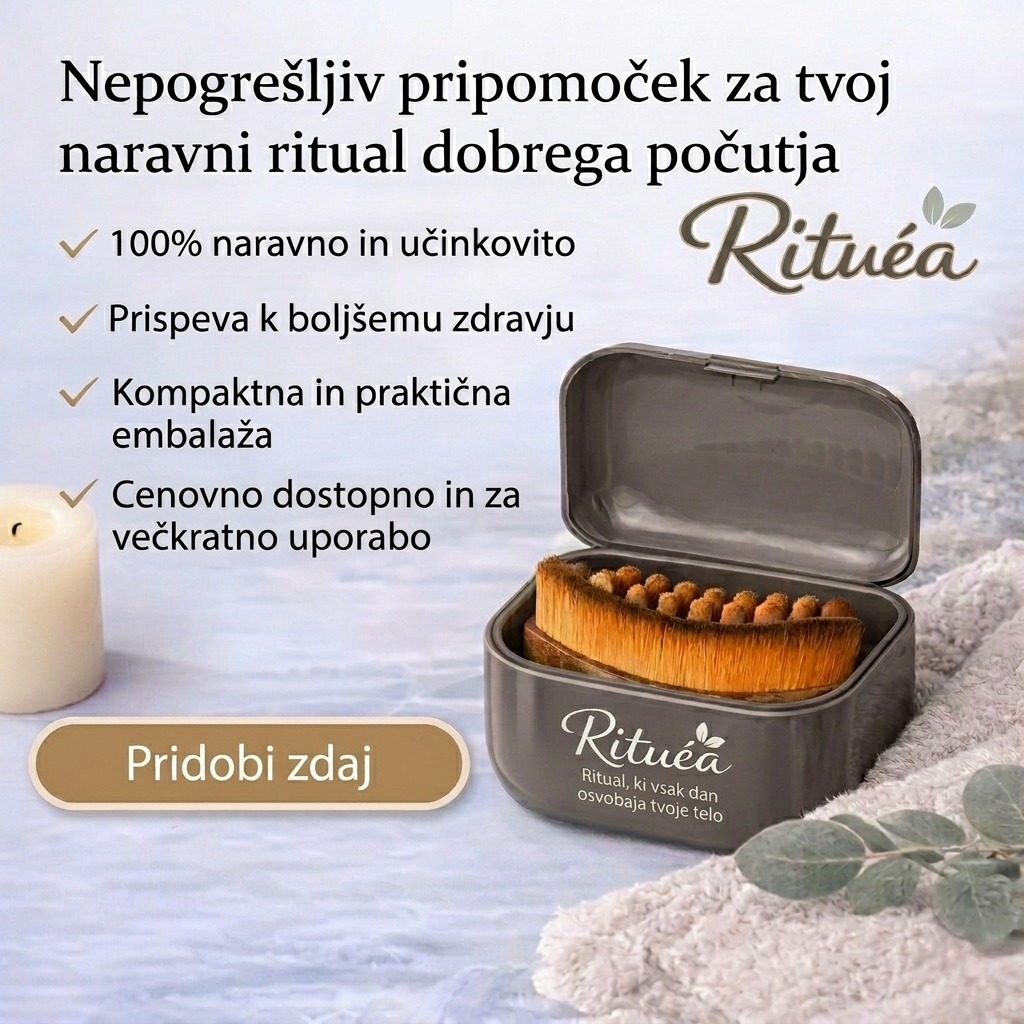 Rituéa | Krtača za limfno masažo