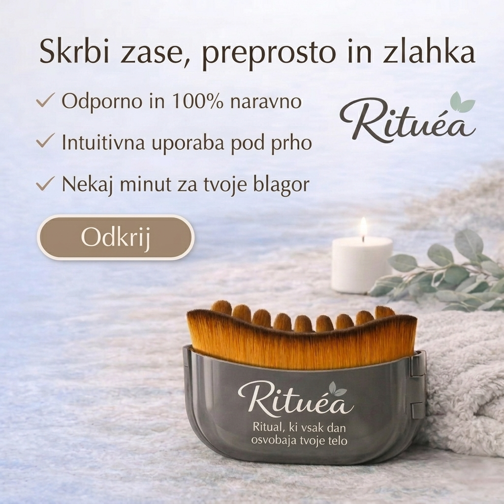 Rituéa | Krtača za limfno masažo