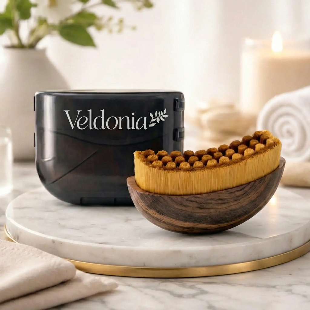 Veldonia | Ščetka za limfno masažo obraza